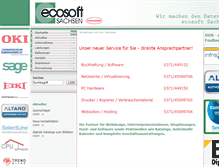 Tablet Screenshot of computerei-ecosoft.de